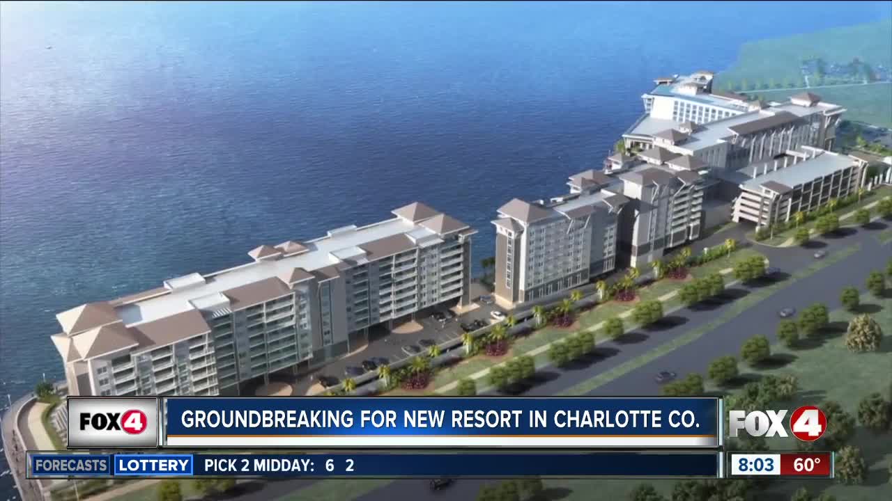 Construction begins for new waterfront resort in Charlotte County