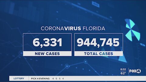 Coronavirus cases in Florida 11/24