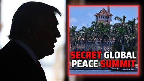 BREAKING EXCLUSIVE: Trump Holding Secret Global Peace Summit With The Head Of NATO In Mar-a-Lago, Fl