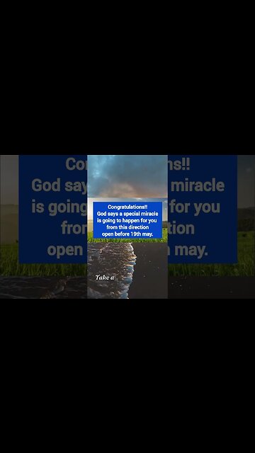 🌈👇TODAY'S BLESSING!THROUGH! GOD'S MESSAGE FOR YOU TODAY👆😅