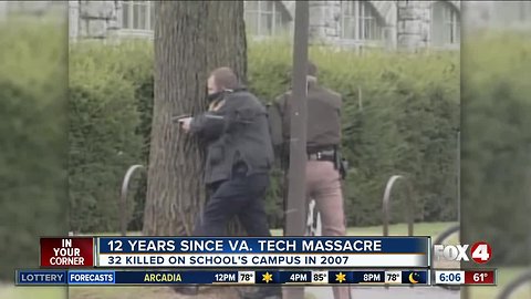 12 years since Virginia Tech massacre