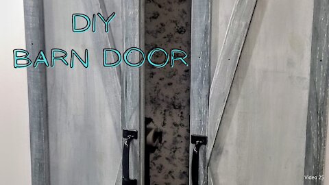 DIY RV Barn doors