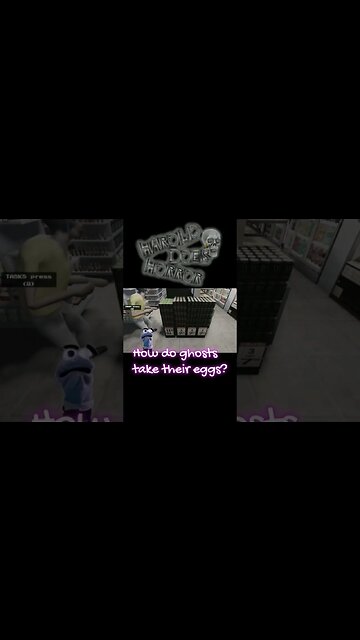 What a rude lady!! And a ghost joke!! #horrorgaming #horrorchannels #comedy #scarygaming #roblox