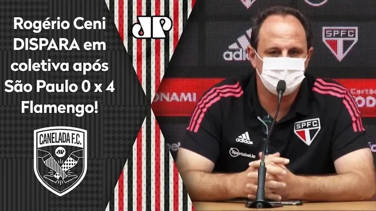"Depois de PERDER por 4 a 0, NÃO EXISTE FALAR ISSO!" Rogério Ceni DISPARA após São Paulo x Flamengo!