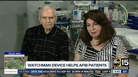 Quarter-sized device helps couple with heart issues