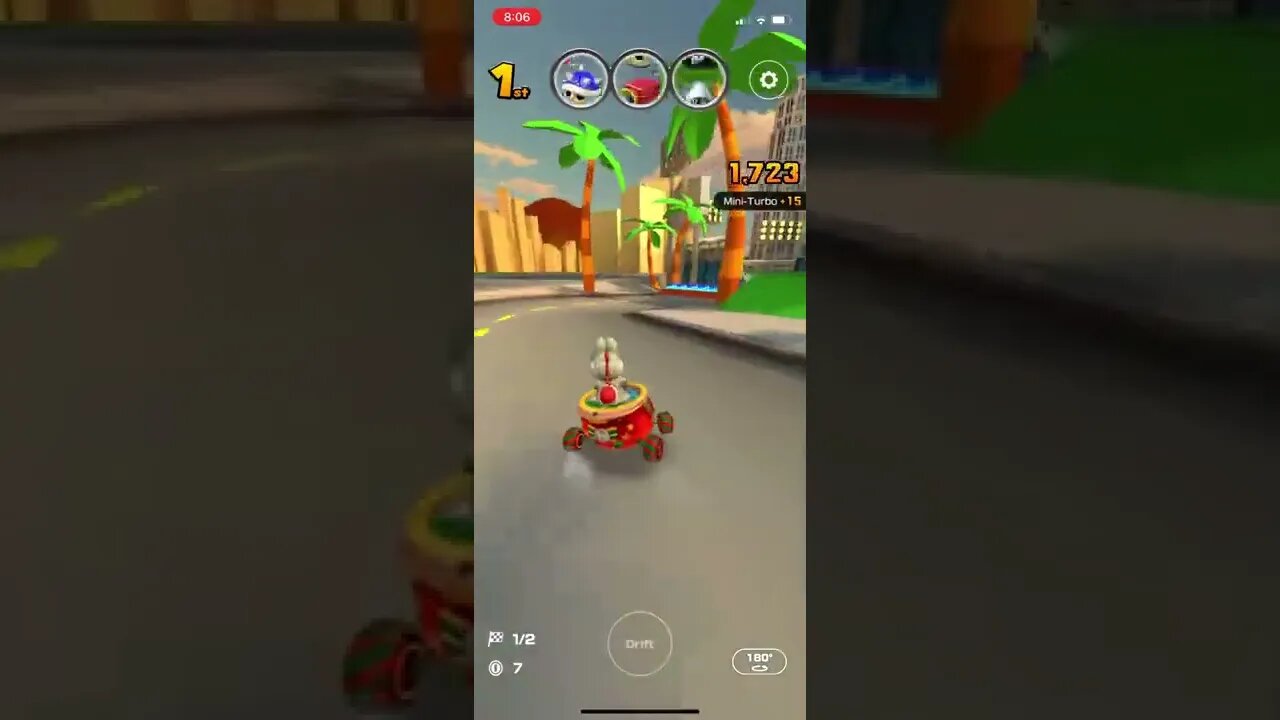 Mario Kart Tour - Today’s Challenge Gameplay (Los Angeles Tour February 2022 Day 6)