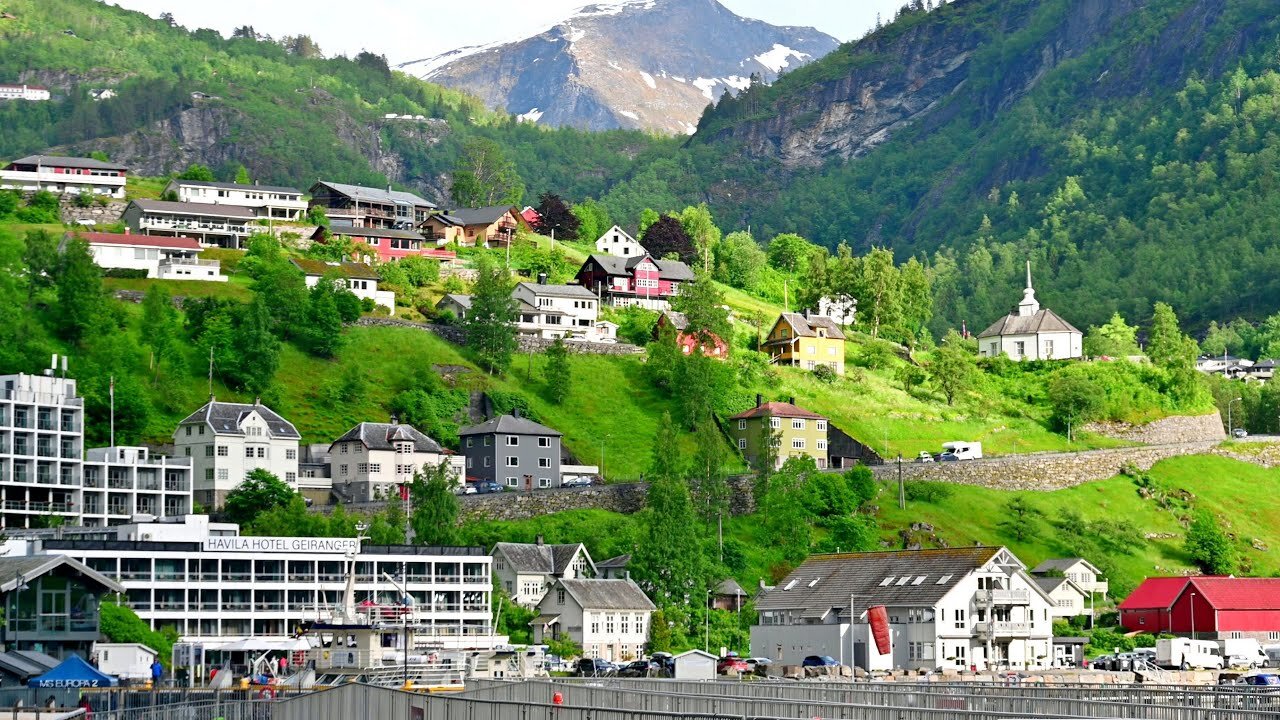 A Rainy day at Geirangerfjord, Norway's Most Beautiful Place