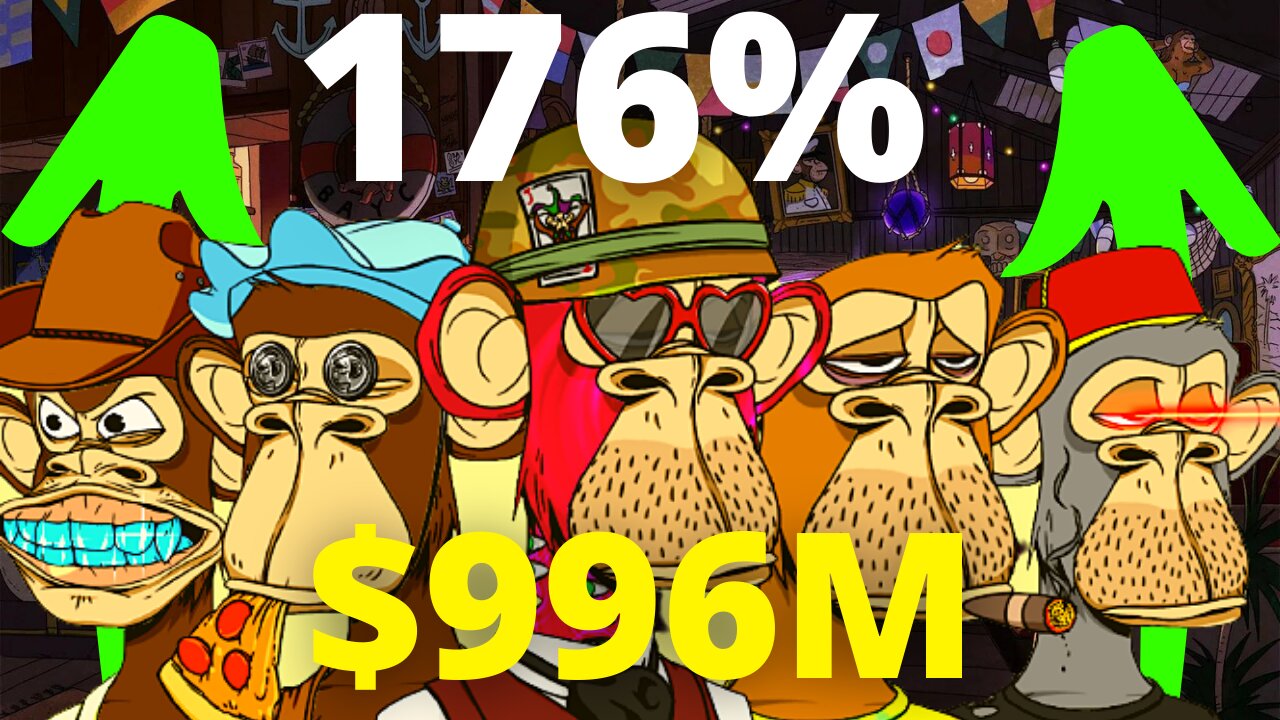 Bored Ape Yacht Club NFT Trade Volume Increases 176% In 24 Hours As Market Cap Reaches $996 Million!