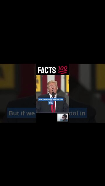 TRUMP: "7 trillion in The Mid, No Money For U.S Schools