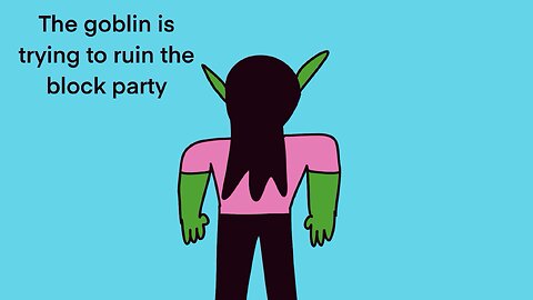 Spirit wars Goblin try to crash Halloween block party