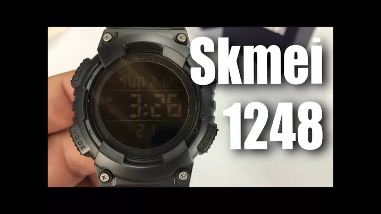 Skmei Rugged Digital Sports Stopwatch Watch Review