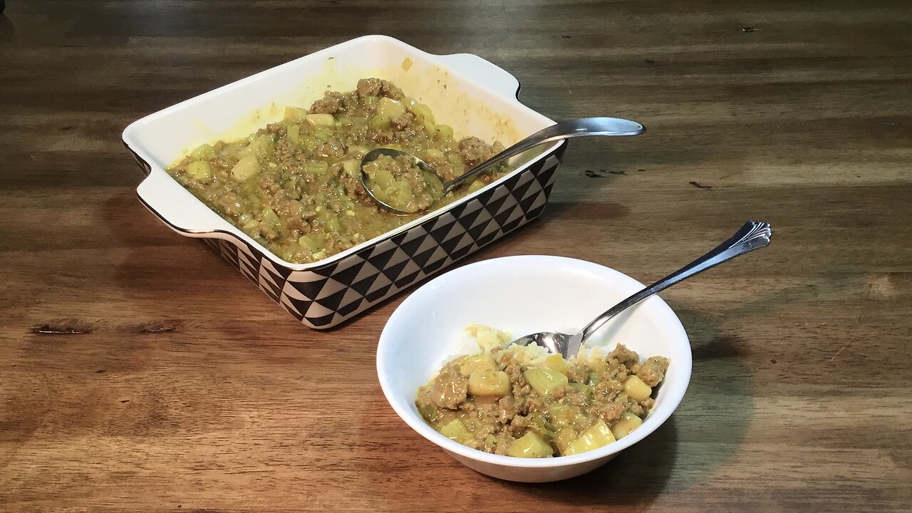 Delicious Hamburger Beef Potato Celery Stew