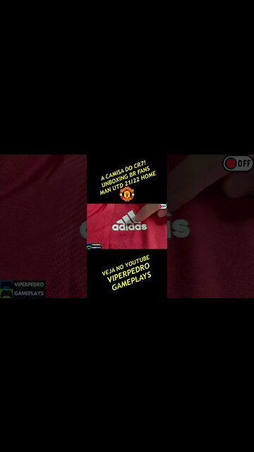 Unboxing BR Fans | Manchester United CR7 #shorts #cr7 #manchester #unboxing #review #adidas #nike