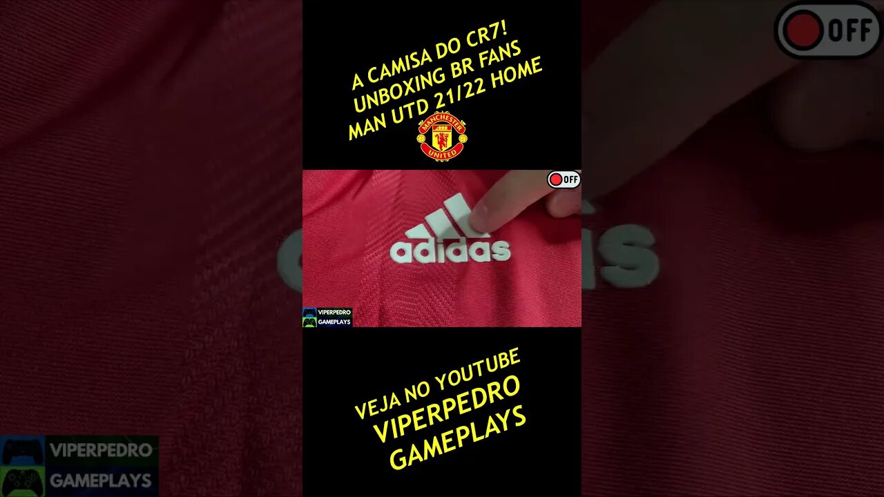 Unboxing BR Fans | Manchester United CR7 #shorts #cr7 #manchester #unboxing #review #adidas #nike