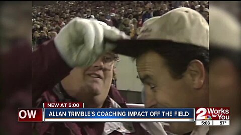 Allan Trimble's coaching impact off the field