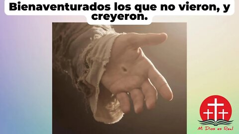 Bienaventurados los que no vieron, y creyeron.