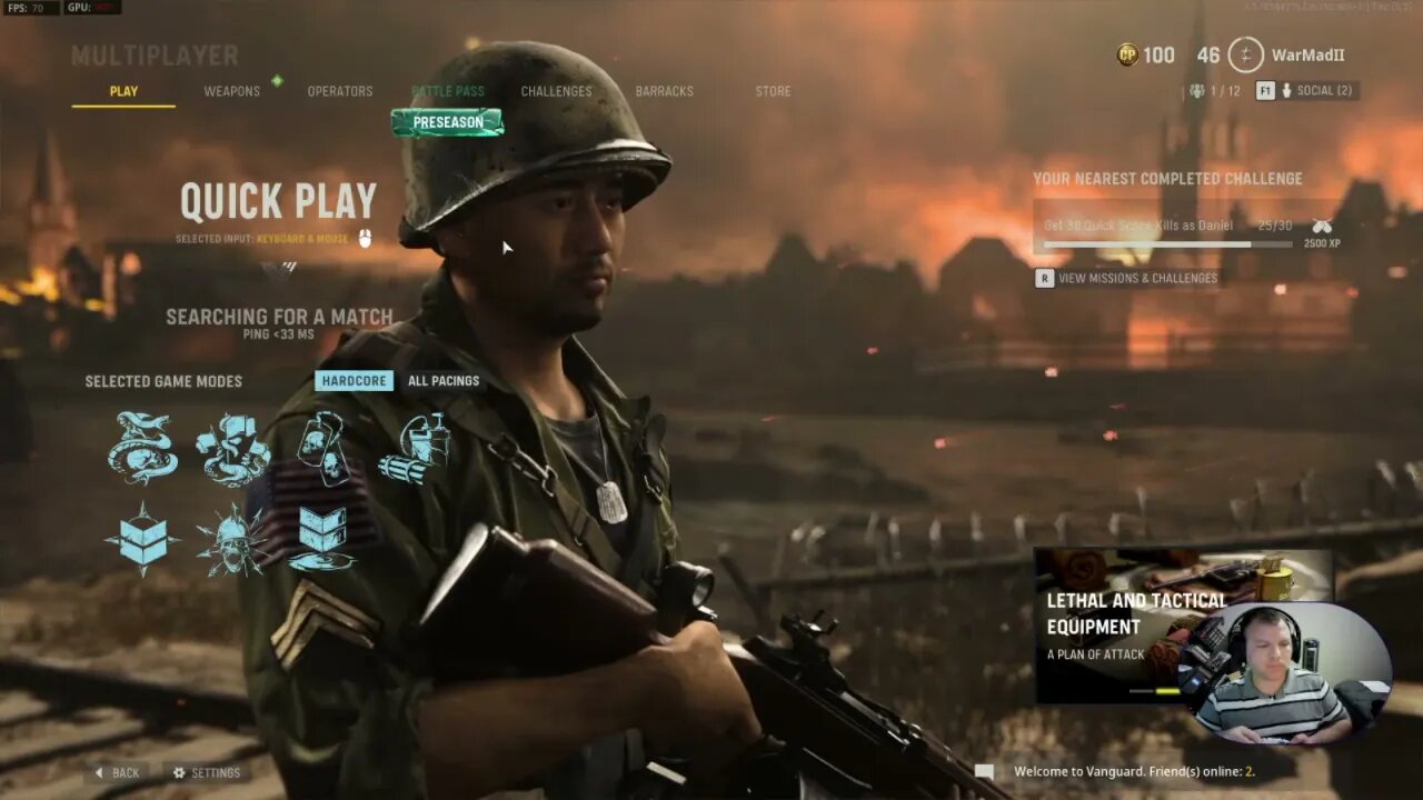 Call of Duty: Vanguard - 246th USMC Birthday - 11/10/2021 First Stream of the Day