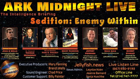 The Intelligence Briefing /Sedition: Enemy Within - John B Wells LIVE