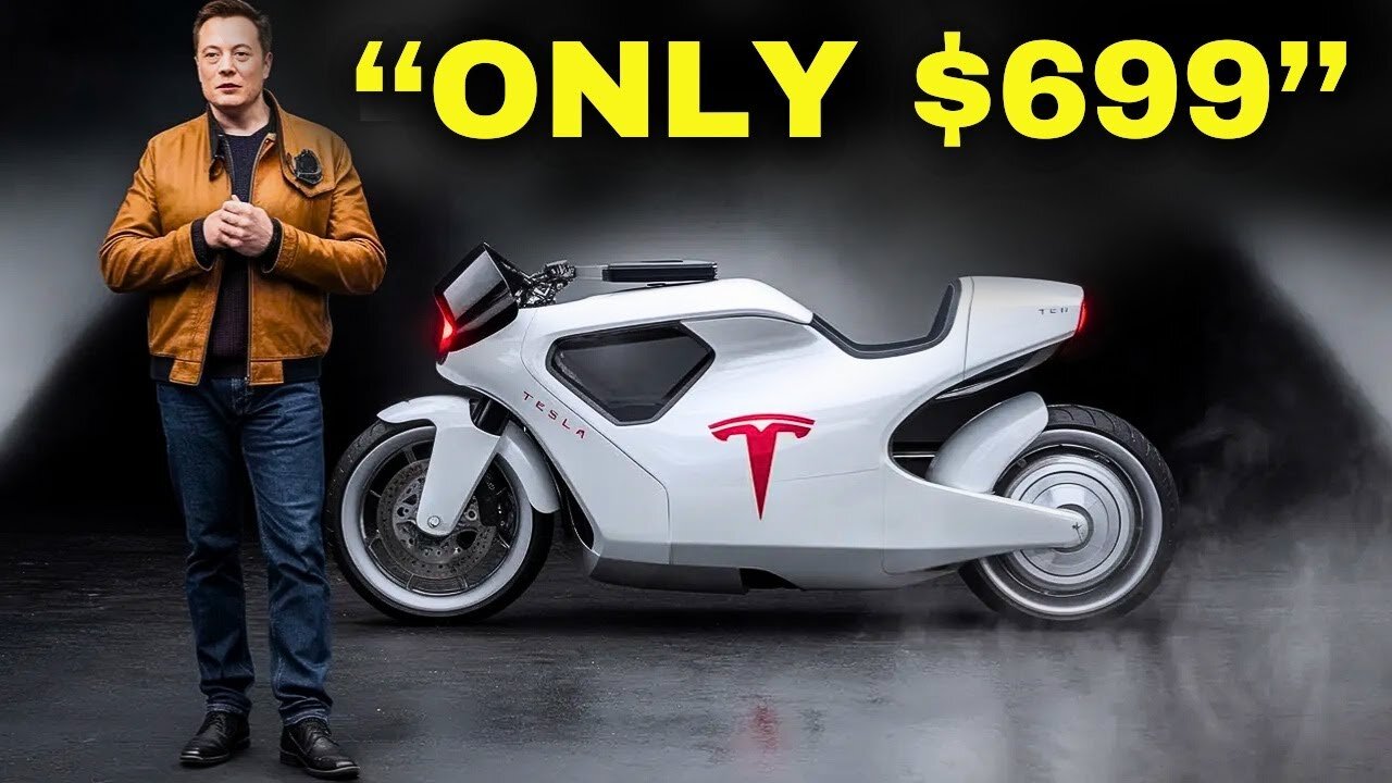 Elon Musk: "I Am Releasing Tesla's NEW ELECTRIC MOTORCYCLE!"
