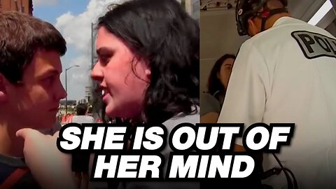 Abortion EXTREMIST Attacks Pro-Lifers in Broad Daylight - Gets Arrested