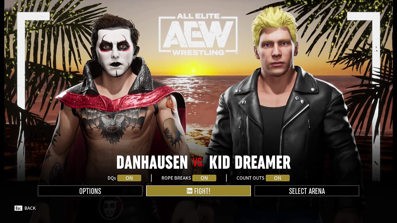 AEW FF Danhausen vs Kid Dreamer