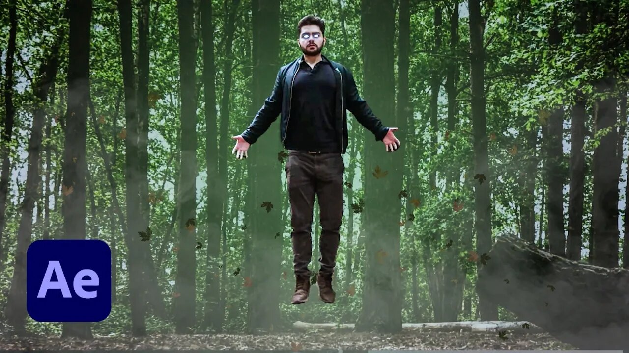 Realistic Levitation Effect using After Effects