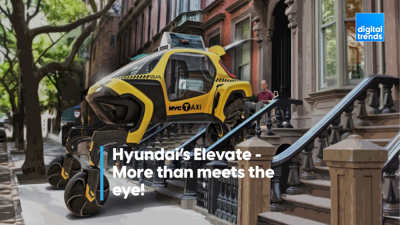 Hyundai’s Elevate - More than meets the eye!