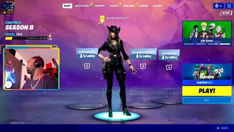 SAVAGE GAMING-YT LIVE FORTNITE