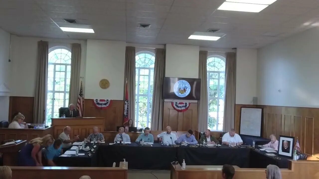 2023-06-20 JUNE Quorum Court Meeting: JP Coats & Judge Dodson discuss cryptomining noise