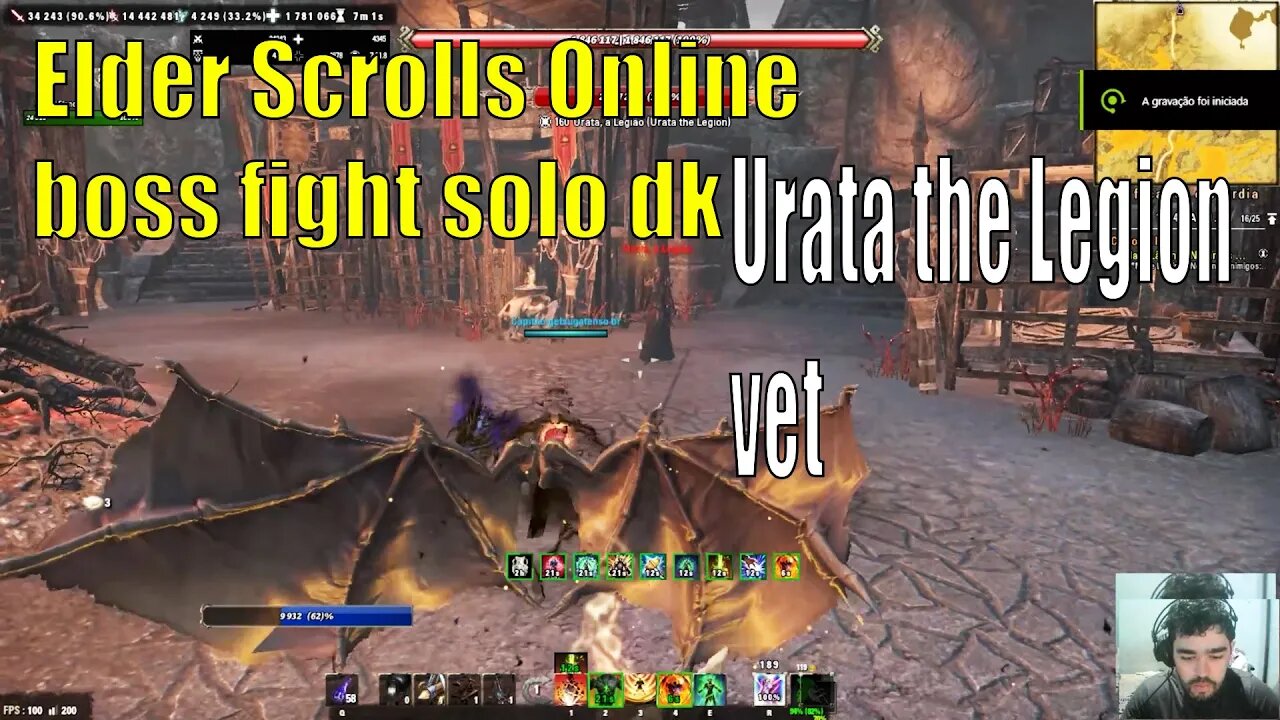 Urata the Legion Elder Scrolls Online boss fight solo dk