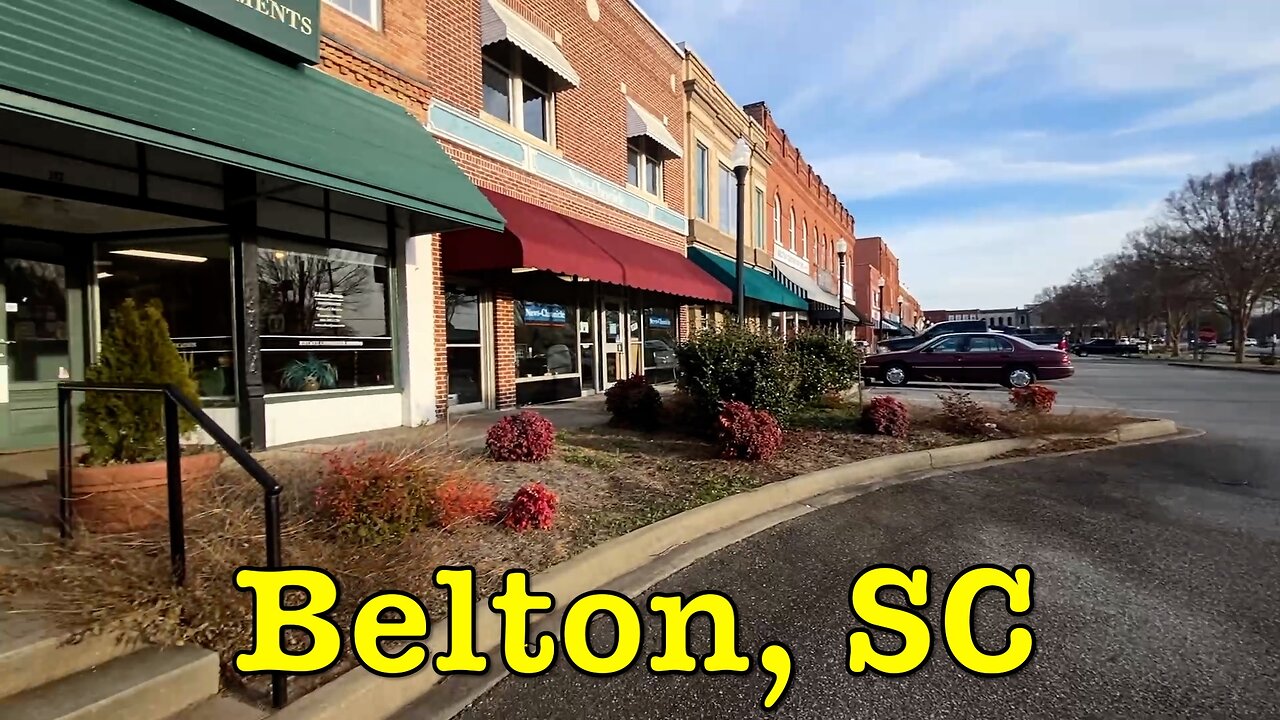 I'm visiting every town in SC - Belton, South Carolina