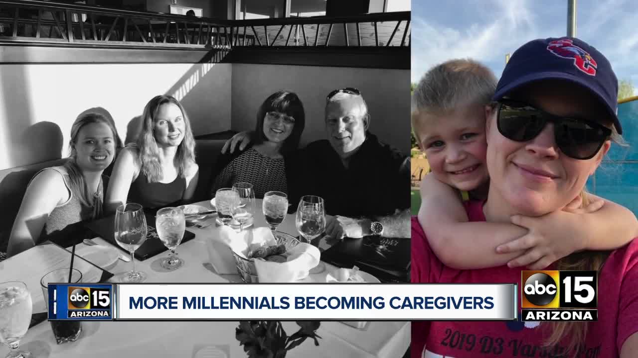 Valley millennial caregiver works to balance life, family, and career