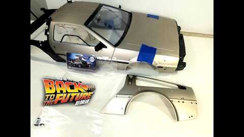 back to the future delorean by eaglemoss issue 78