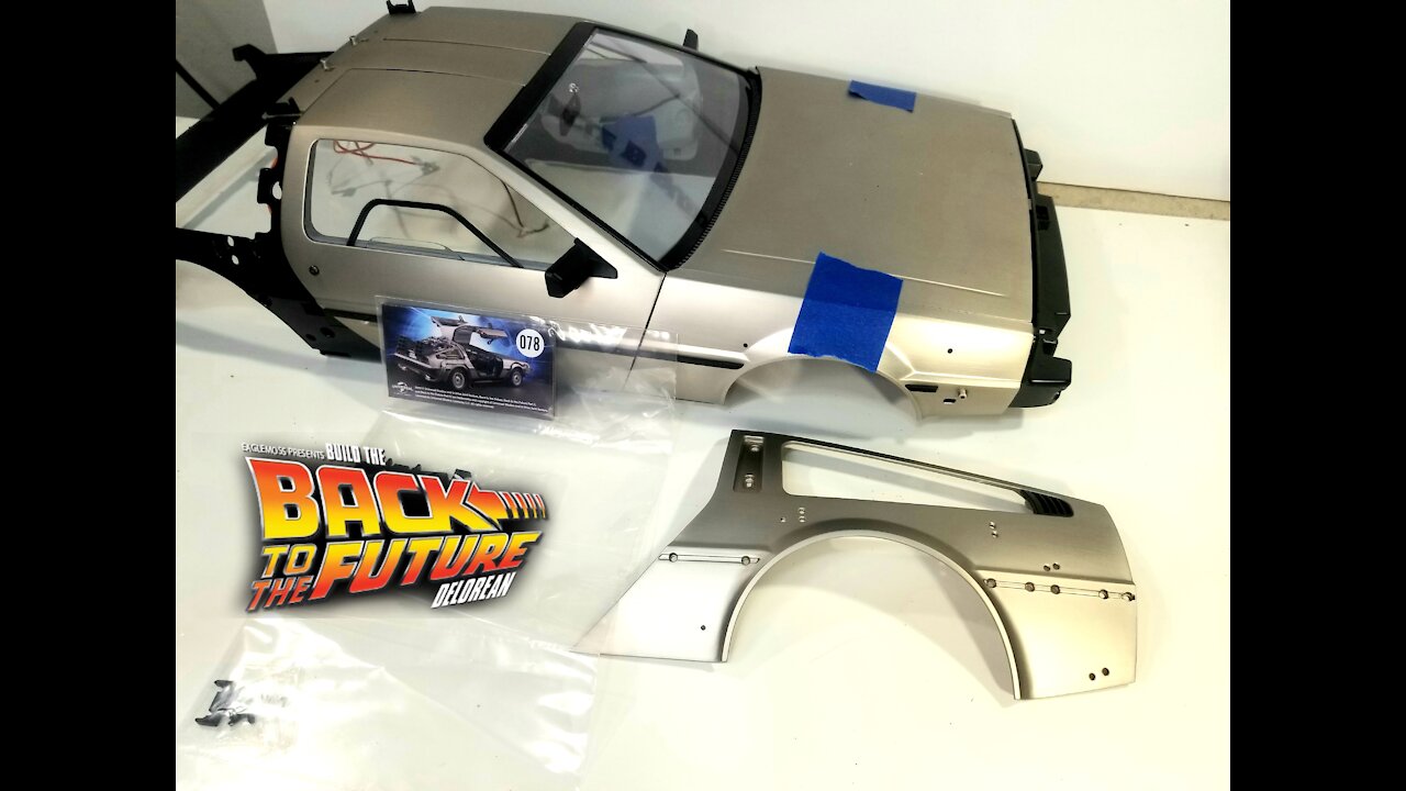 back to the future delorean by eaglemoss issue 78