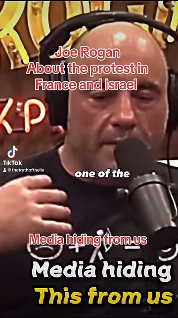 Joe Rogan protests