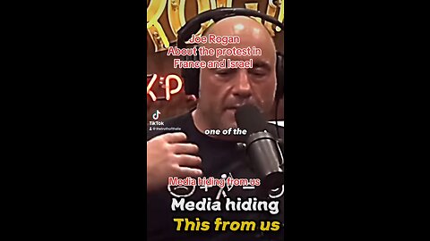 Joe Rogan protests