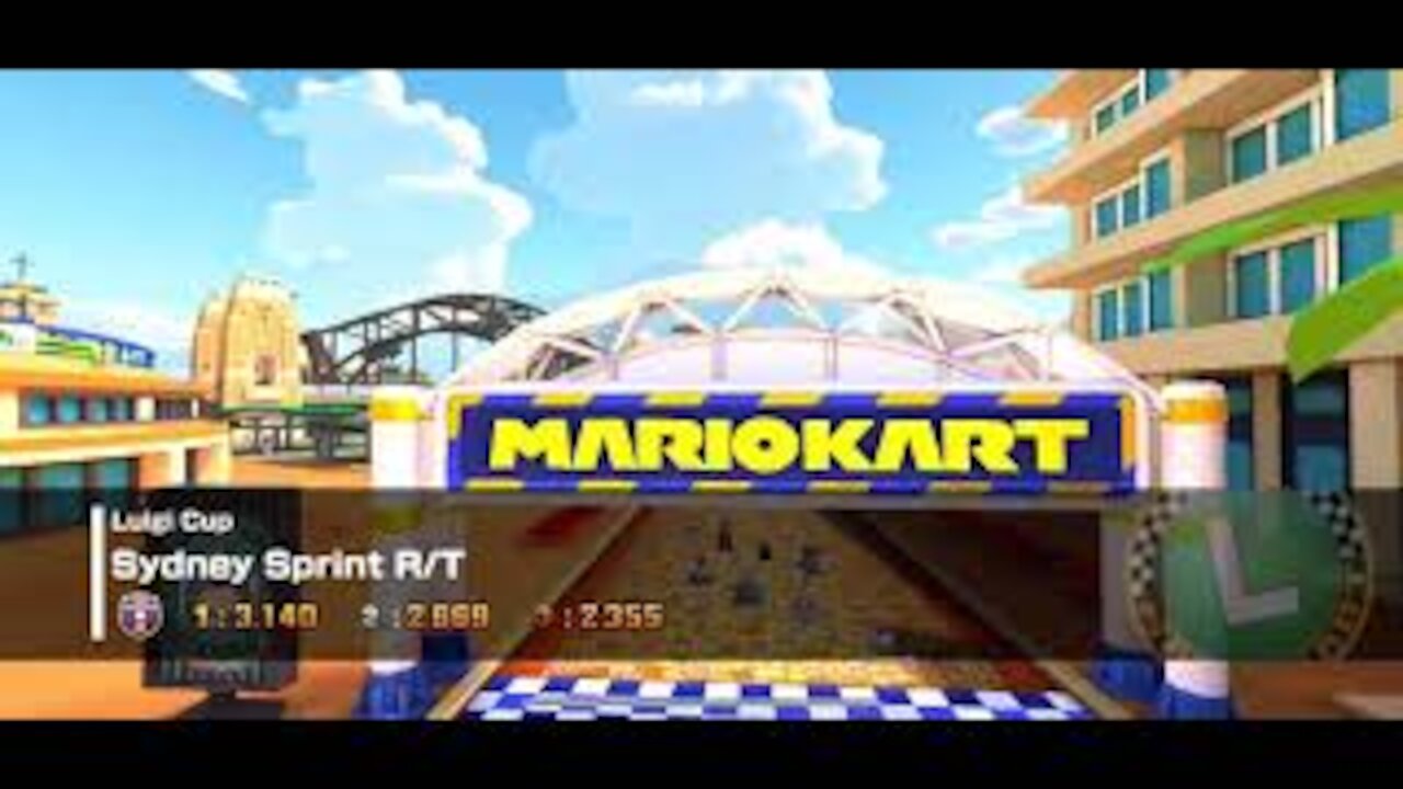 Mario Kart Tour - Sydney Sprint R/T Gameplay