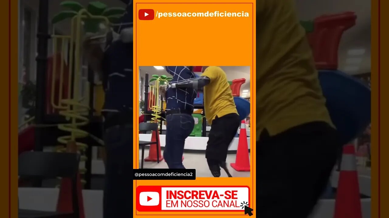 Vamos ver se o youtube vai mostrar este vídeo sobre Pessoa com deficiência