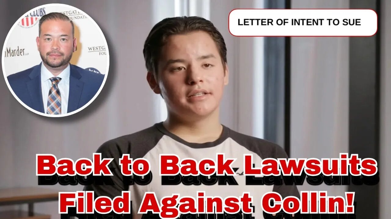 19 Yr Old Collin Gosselin Slapped With Back To Back Lawsuits While Away At Bootcamp!