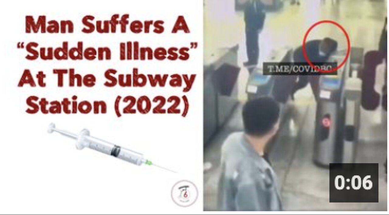 Man Suffers A “Sudden Illness” At The Subway Station 💉👀 (2022)