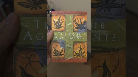 The Four Agreements by don Miguel Ruiz thanks to the Aaron Rodgers Book Club! #shorts