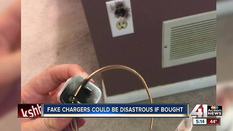 Fake iPhone chargers could be disastrous, burn up while charging