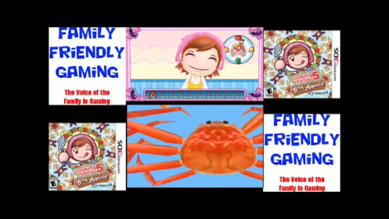 Cooking Mama 5 Bon Appetit! Crab Fried Rice