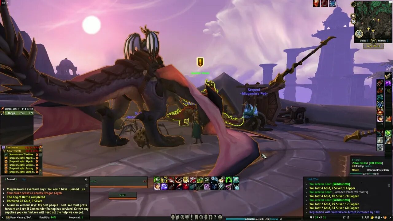 World of Warcraft Dragonflight The Fog of Battle