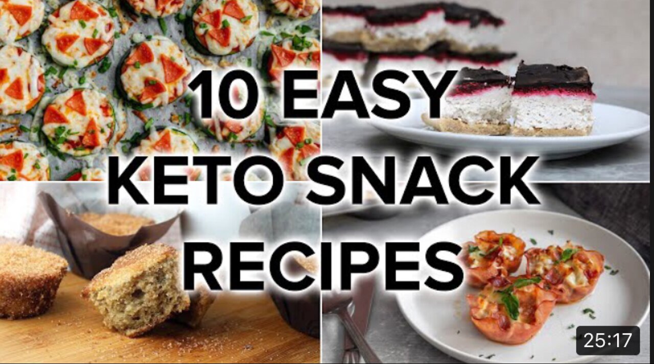 10 easy and best keto snacks in less than 5 minutes