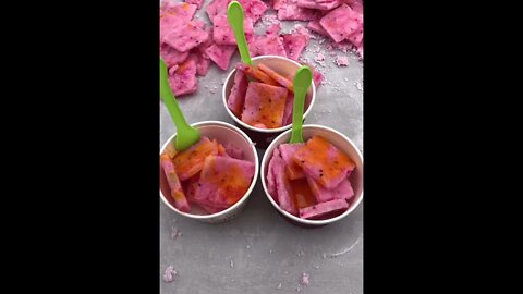 Yummy Street Ice Cream l Street Food Dessert #TrendingIceCream #Icecream #StreetFooddessert #shorts