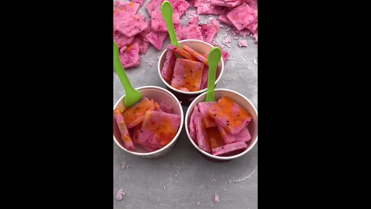 Yummy Street Ice Cream l Street Food Dessert #TrendingIceCream #Icecream #StreetFooddessert #shorts