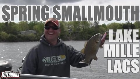 Spring Jerkbait Fishing on Mille Lacs