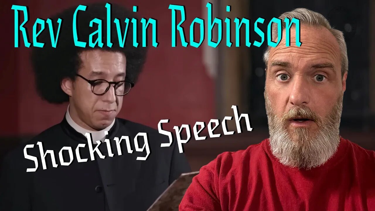 Rev Calvin Robinson Shocks Audience