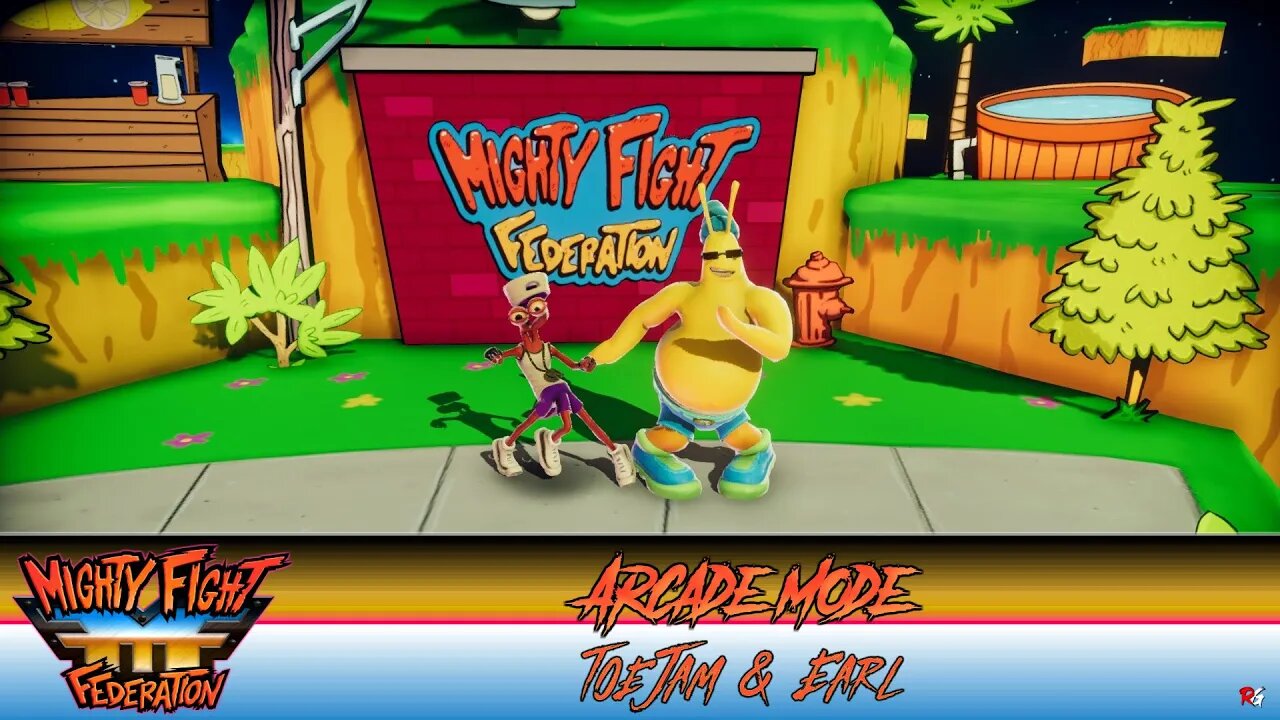 Mighty Fight Federation: Arcade Mode - ToeJam & Earl